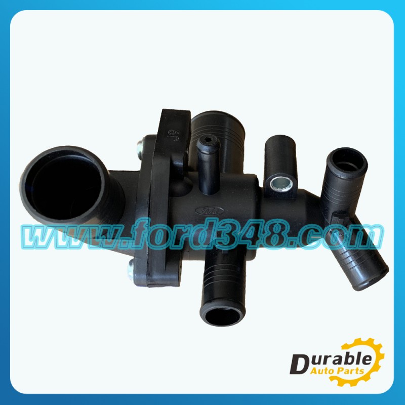 Genuine Thermostat Housing Assy 8C1Q-8A586-AA/6C1Q-8A586-BD/1432394 Ford Transit V347/V348 Корпус термостата Форд в сборе (115-140 л.с.)  Van hằng nhiệt TRANSIT 2009-2014