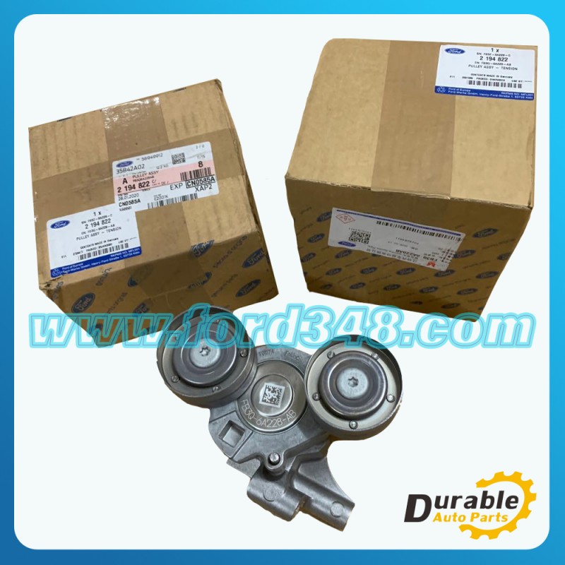 Genuine Belt Tensioner Pulley BK3Q-6A228-BH/FB3Q-6A228-AB/1766642/2194822/FB3Q6A228AB/FB3Q-6A228-BA Ford Transit 2.2L Ролик натяжной Форд в сборе (155л.) 